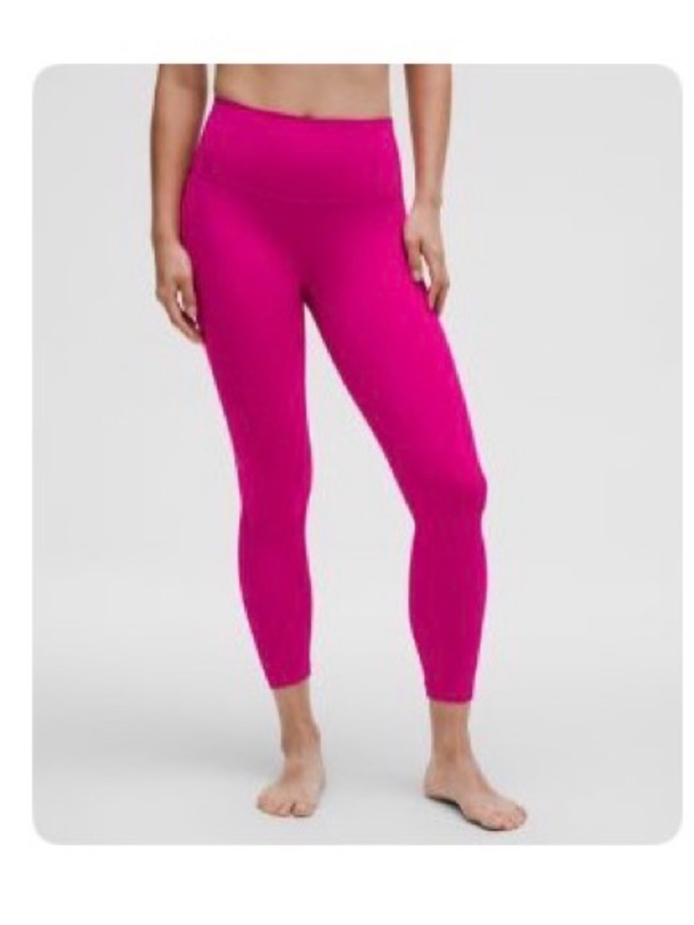 lululemon athletica Ripened Raspberry Align 23” Leggings (4)
